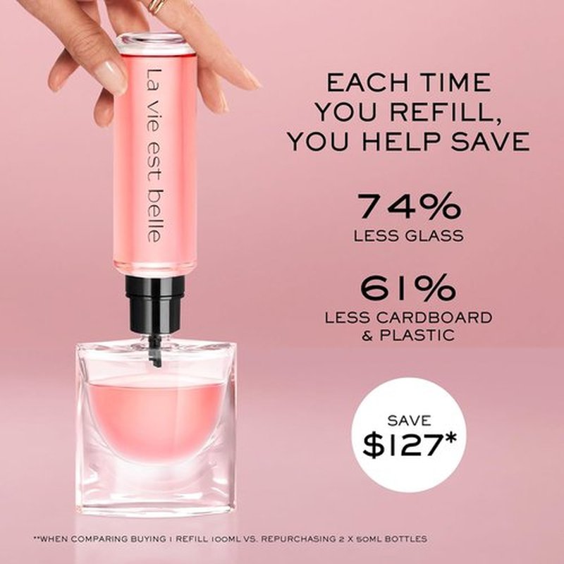Lancôme La Vie Est Belle Eau de Parfum - Long-Lasting Floral Fragrance with Iris, Patchouli & Vanilla - 3.4 oz