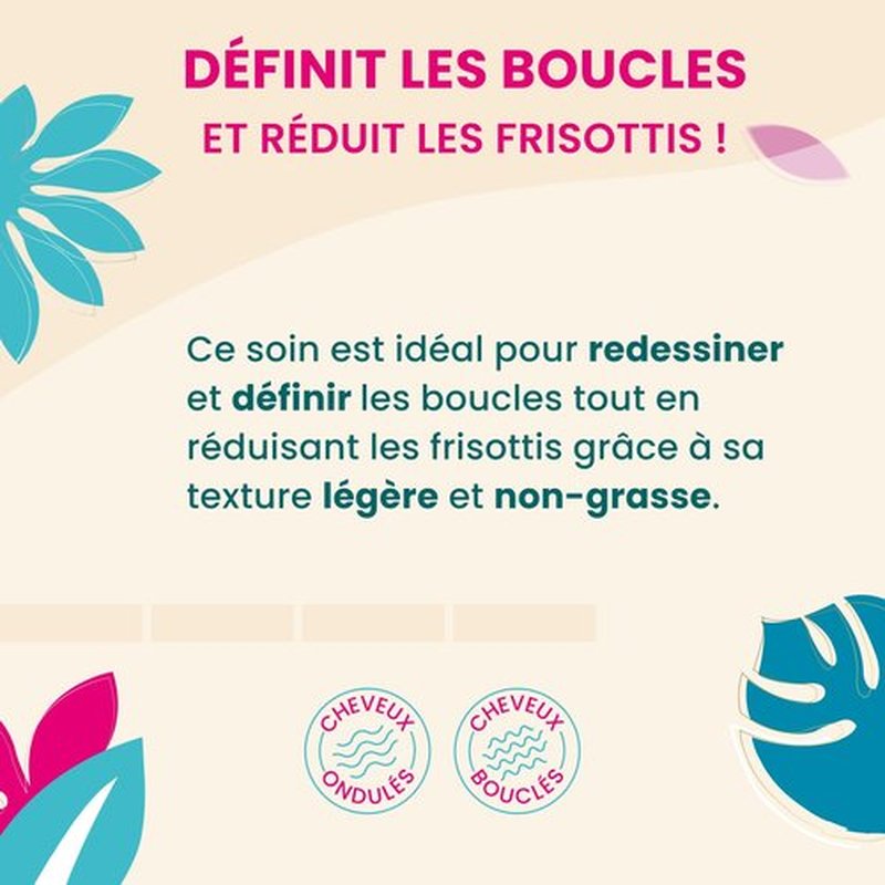 Activilong Acticurl Leave-In Cream - Nourishing Curl Definition & Frizz Control - 240 ml with Dragon Fruit & Aloe Vera