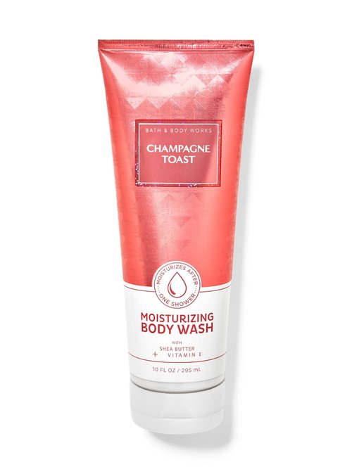 Bath and Body Works Moisturizing Body Wash 10 oz (Champagne Toast)