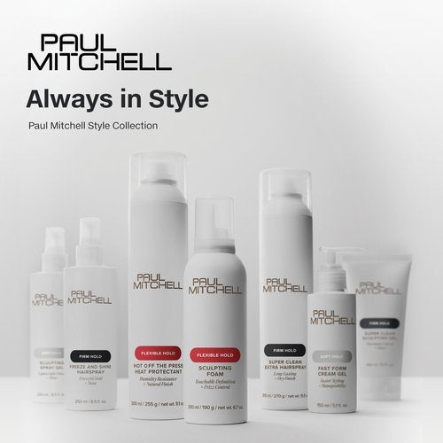 Paul Mitchell Super Clean Sculpting Gel, Firm Hold, Maximum Control + Shine, For All Hair Types, 2.5 oz