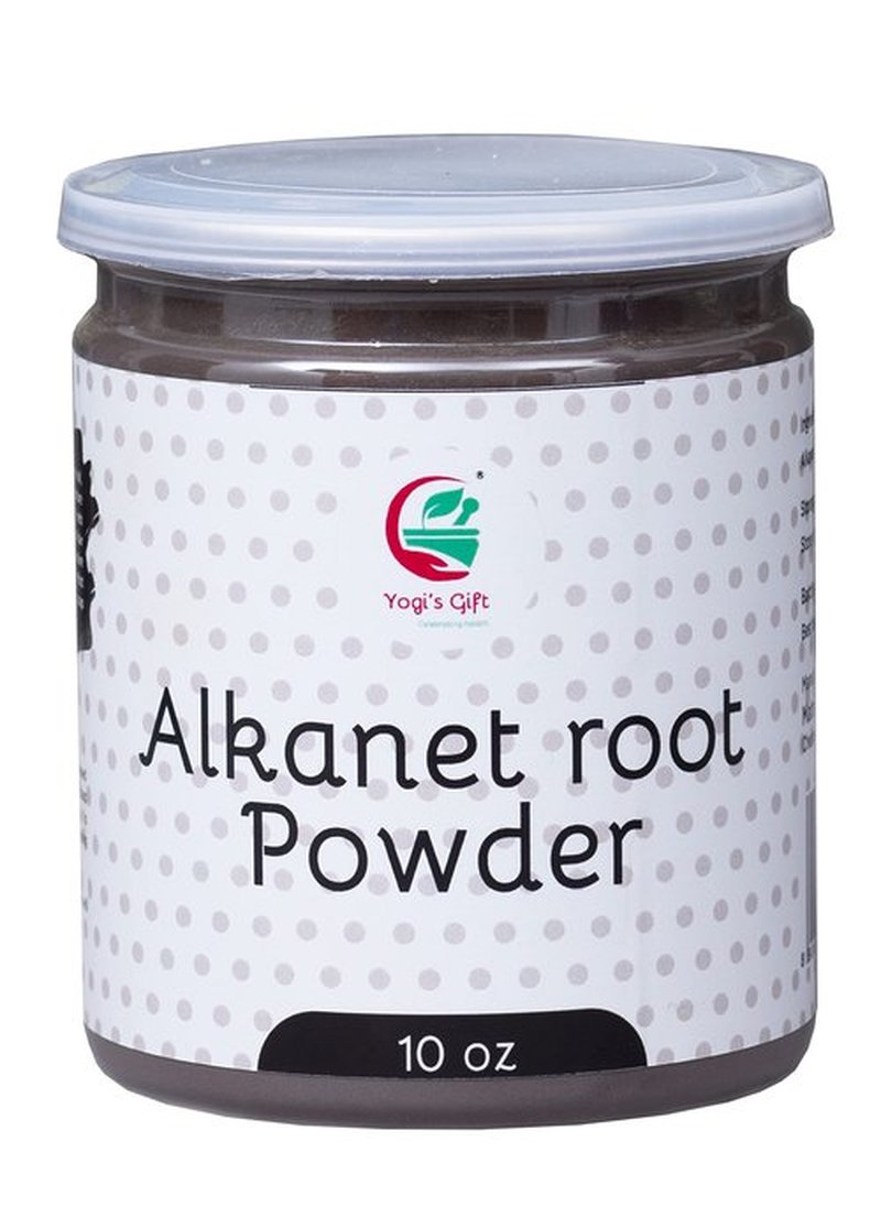 Alkanet Root Powder 10oz | 100% Natural Colourant For Soap making | Makes Beautiful Color Shades | Ratanjot Root Powder | By Yogis's Gift ®
