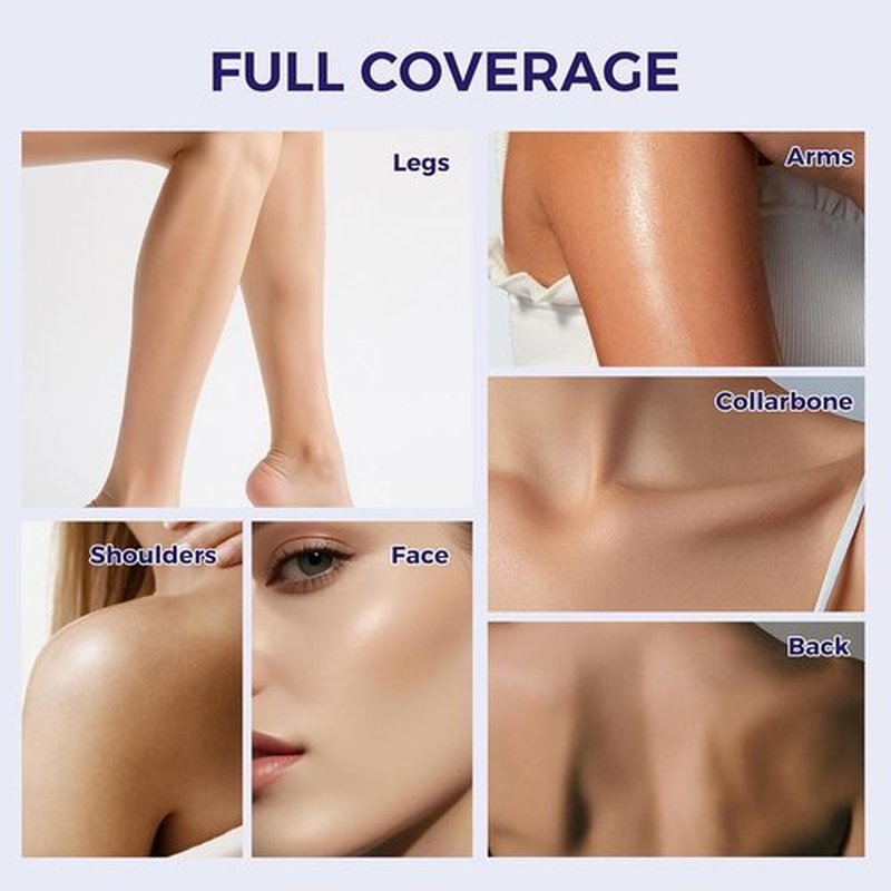 Skiennix Body Coverage Perfector | Tattoo Cover-Up Concealer for Blemishes & Scars - 24Hr Long-Lasting, Sweatproof, 2.5 oz, Light