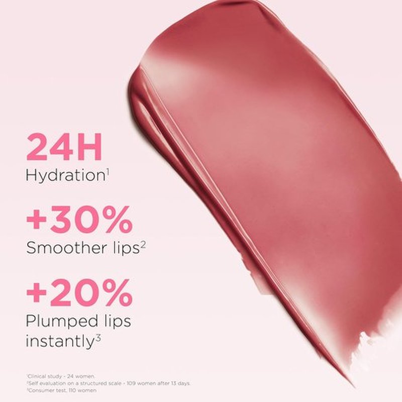 Clarins Lip Oil Balm - Nourishing Hydration & Plumping Effect | Sheer Finish, 99% Skincare Formula | 0.1 Ounce