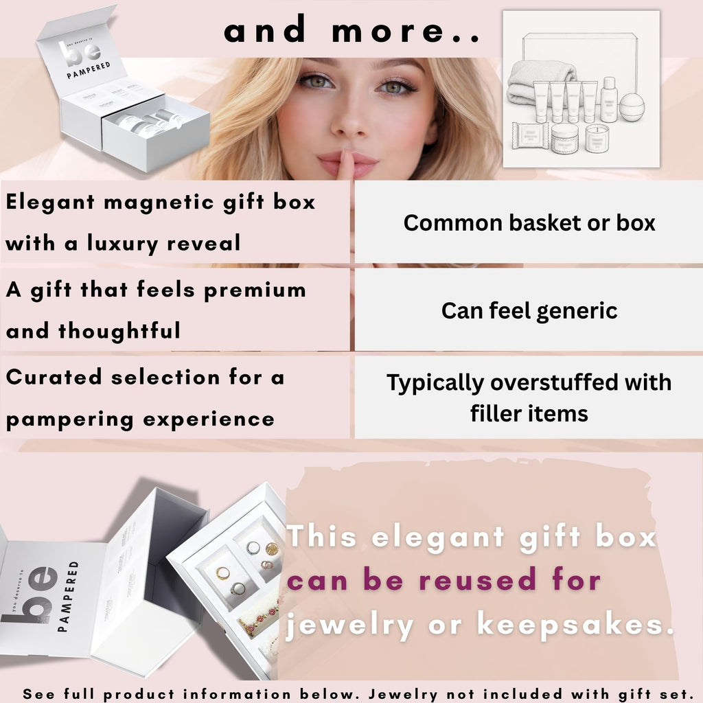 dûamou IV01 Gift Set For Women - Luxury Rejuvenating Pampering Self-care Skincare Set | Premium Gift Box with 4 Full-Size Products, Perfect Gifts for Women