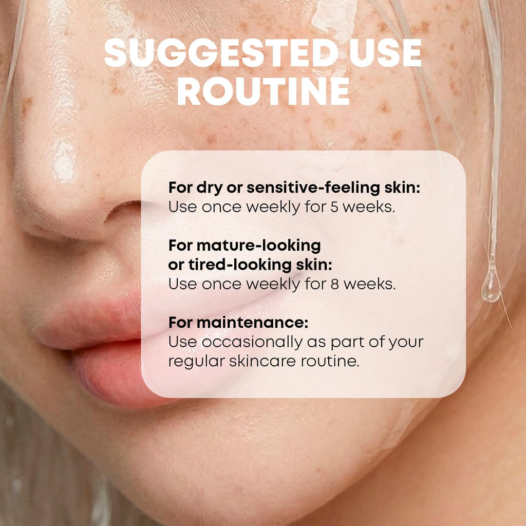 Name Skin Care Korean Carboxy CO2 Therapy Face & Neck Mask Set of 2 - Hydrating Oxygen Carboxytherapy Skincare Sheet Masks - Moisturizing Anti Aging Pore Tightening Brightening Facial Treatment Gel