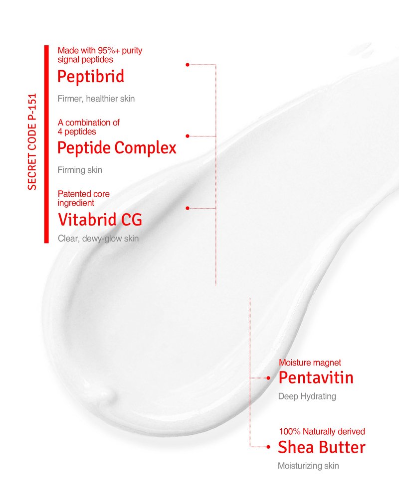 VITABRID C12 Wrinkle Cream - Age Defying Skin Recovery Moisturizer with Peptides, Vitamin C, Shea Butter - Wrinkle Repair Moisturizing Day & Night Skincare for Face and Neck - Fragrance Free, 1.69oz.