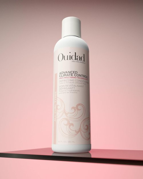 Ouidad Advanced Climate Control Bundle - Anti-Frizz Shampoo, Conditioner & Styling Cream for All Curl Types | Sulfate-Free, Moisture Locking, Lightweight Hold