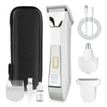 Karrte Women's Razors for Shaving Pubic Hair, 3-in-1 Wet & Dry Bikini Trimmer for Women's Private Area, Replaceable Ceramic Blade Head Electric Shaver with Travel Lock
