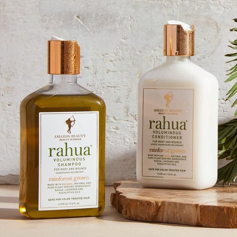 Rahua Voluminous Shampoo & Conditioner - Natural Hair Care for Fine, Oily Hair | 12 oz Set