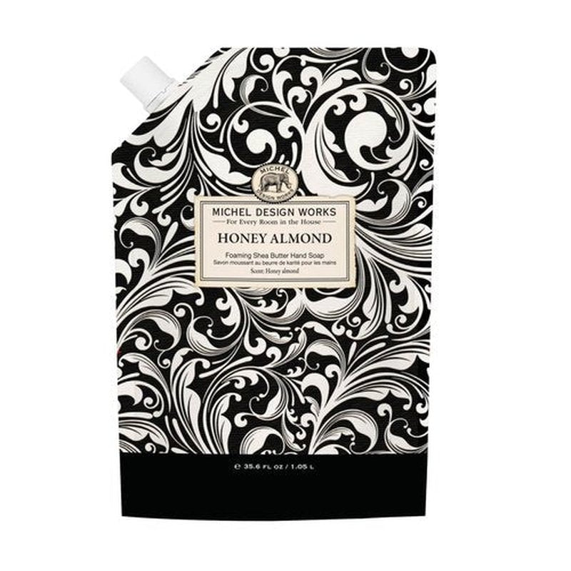 Michel Design Works Honey Almond Foaming Hand Soap Refill