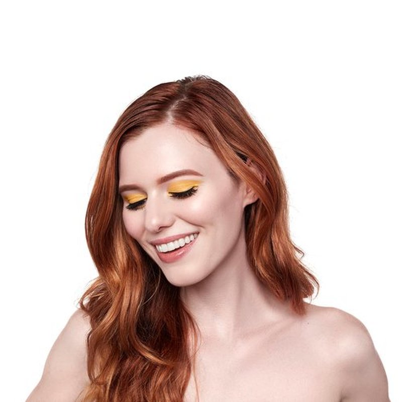 Arches & Halos Angled Brow Shading Pencil - Double Sided Eyebrow Filler and Spoolie - Angled Brush Design for Precise Shaping and Styling - Buildable, Easy Blend Pigment - Auburn - 0.012 oz