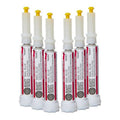 Beauty Secrets Nail Glue, Drip & Clog Proof, 6 Pack