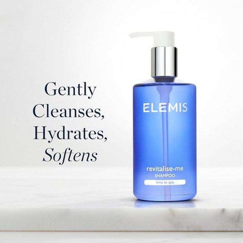 ELEMIS Revitalize-Me Shampoo - Refreshing Basil & Thyme Scent | 10.1 Fl Oz