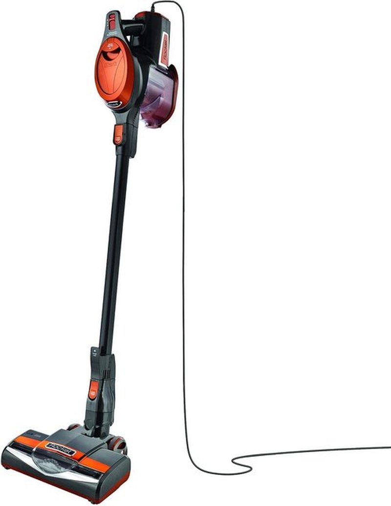 Shark Rocket HV302 Ultra-Light Corded Vacuum - Versatile Carpet & Hard Floor Cleaner, Orange