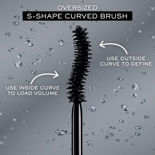 Lancôme Hypnôse Drama Extreme Waterproof Mascara - 17x Volume & 48-Hour Wear - Ultra Black for Sensitive Eyes