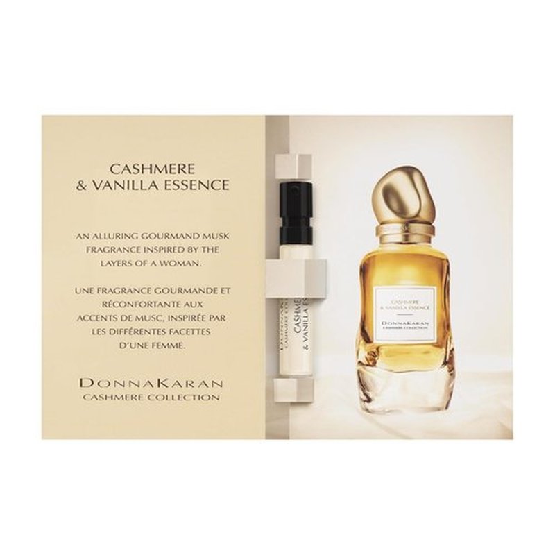 Donna Karan Cashmere Collection Eau de Parfum - Vanilla Essence Trial Spray for Women | 0.06 Fl. Oz. (2 mL)