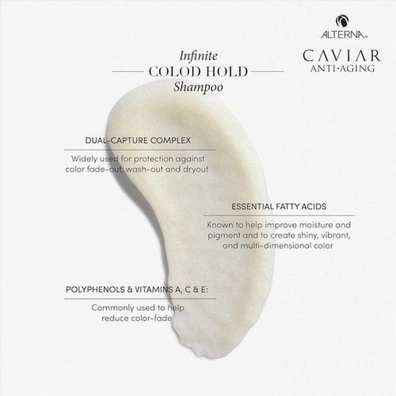 CAVIAR Anti-Aging Infinite Color Hold Shampoo - Sulfate-Free Formula for Color Treated Hair