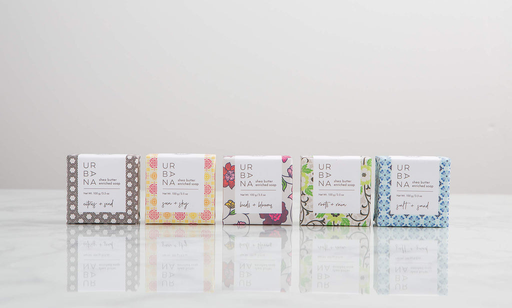 Urbana 5986 Home Collection Fragrance Bar Soap Salt + Sand