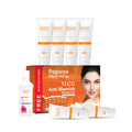 VLCC Anti Blemish Facial Kit - Includes 7 Skin Care Products - Face Wash and Facial Cleanser with Papaya, Cucumber, Aloe Vera and Orange Peel - 7 Pc