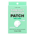 I DEW CARE Hydrocolloid Acne Pimple Patch - Timeout Blemish Plus | Korean zit Dark Spot Patches for face and skin, Pus absorbing with Tea Tree Leaf Oil, Facial Stickers, Large, 36 Count