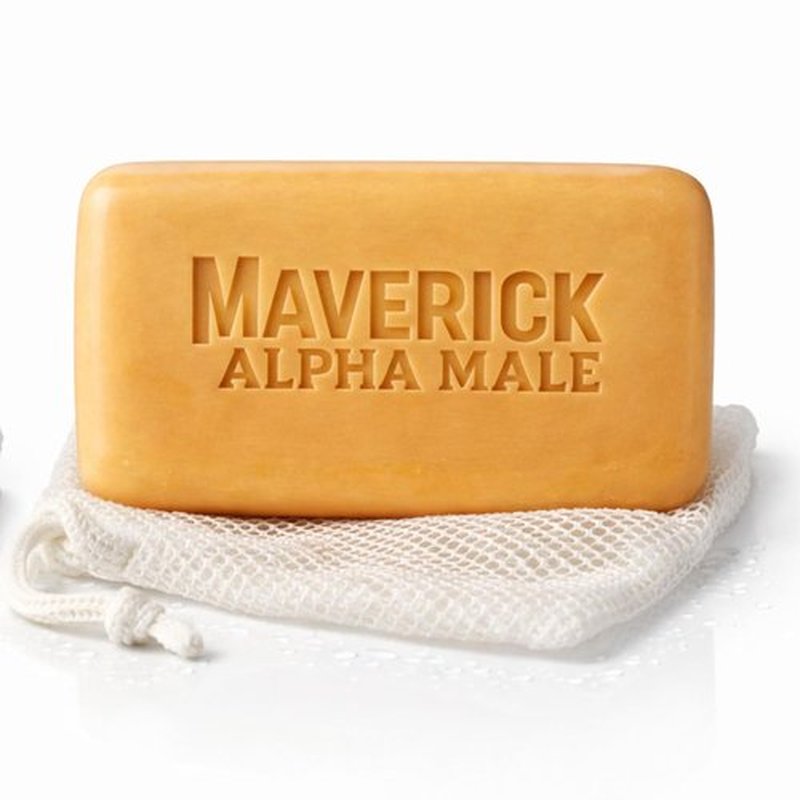 Maverick Beef Tallow Soap for Men - Moisturizing Bar Soap with Tea Tree Oil & Shea Butter | Large 8oz
