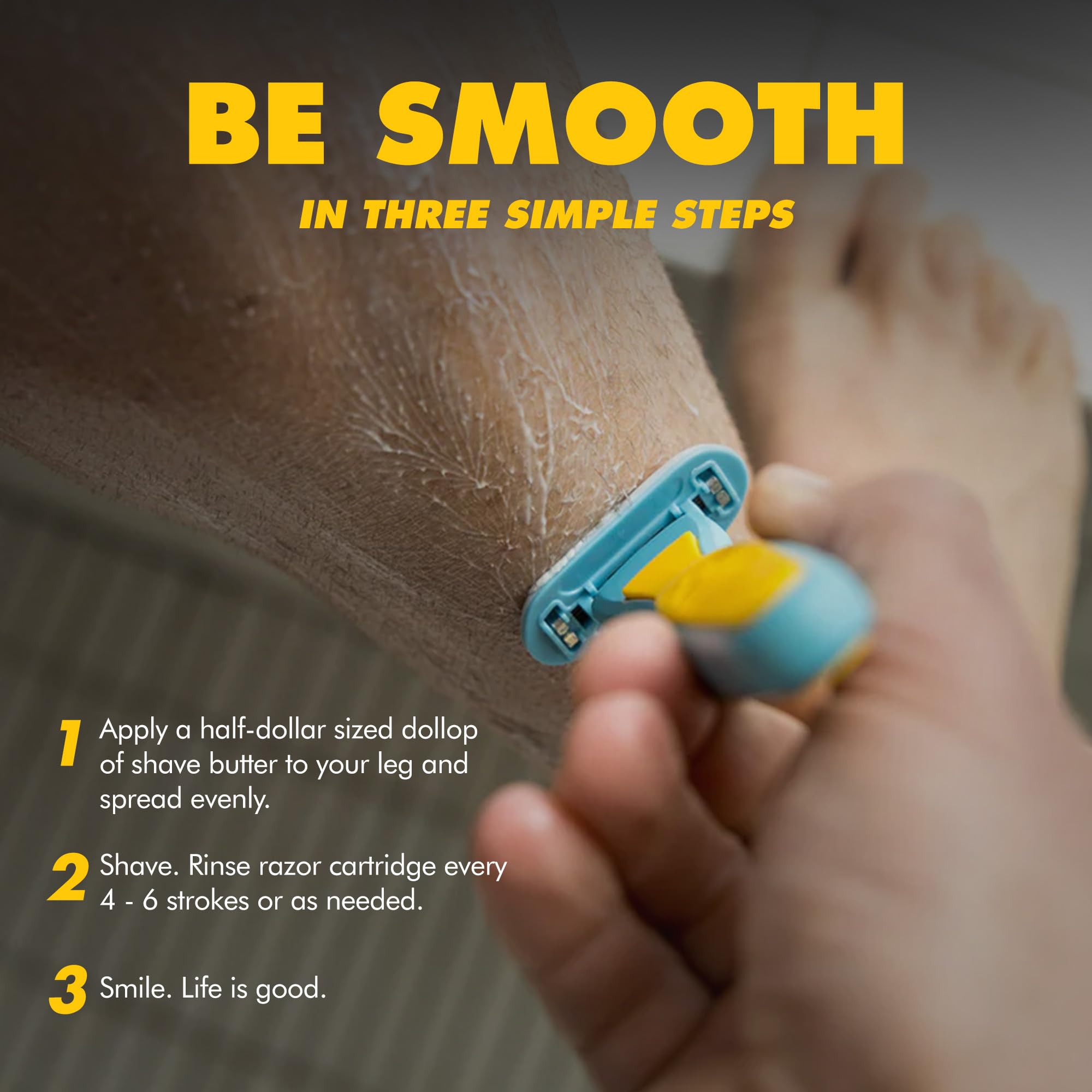 BOLT Skin + Shave Shave Butter For Men and Women - 6 Fl Oz