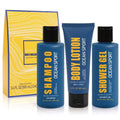 Skiennix Men's Gift Set - 3-Piece Fresh Ocean Scent Collection | Perfect for Birthdays, Christmas, Father's Day