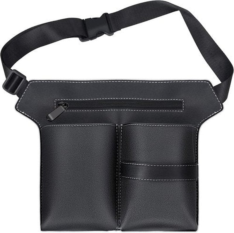 Noverlife Hairdresser Scissor Bag - Professional PU Leather Waist Pouch for Hairstylist Tools | Durable Storage Holster