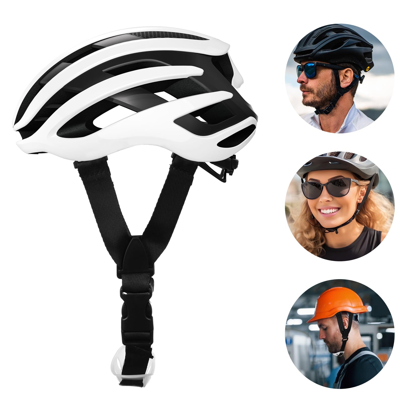 Uonlytech Hard Hat Chin Strap Universal Adjustable Safety Helmet Strap with Secure Fit for Construction and Industrial Use