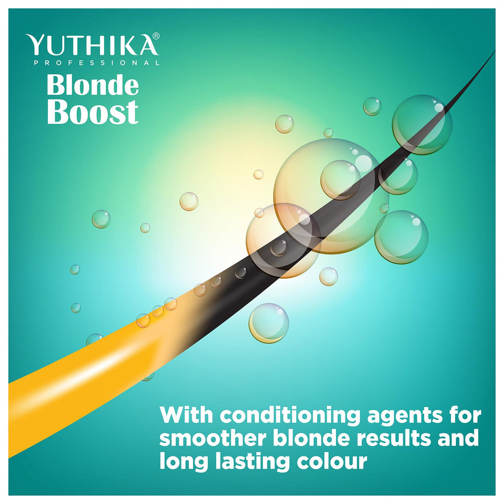 Yuthika Professional Blonder Bleach Powder for Hair Bleaching Powder for Dark Hair| Hair Color Lightener Lightening Hair Bleach with Blonde Radiance Hair Color Lifter, Lifts Up to 9 Levels - 17.6 Oz