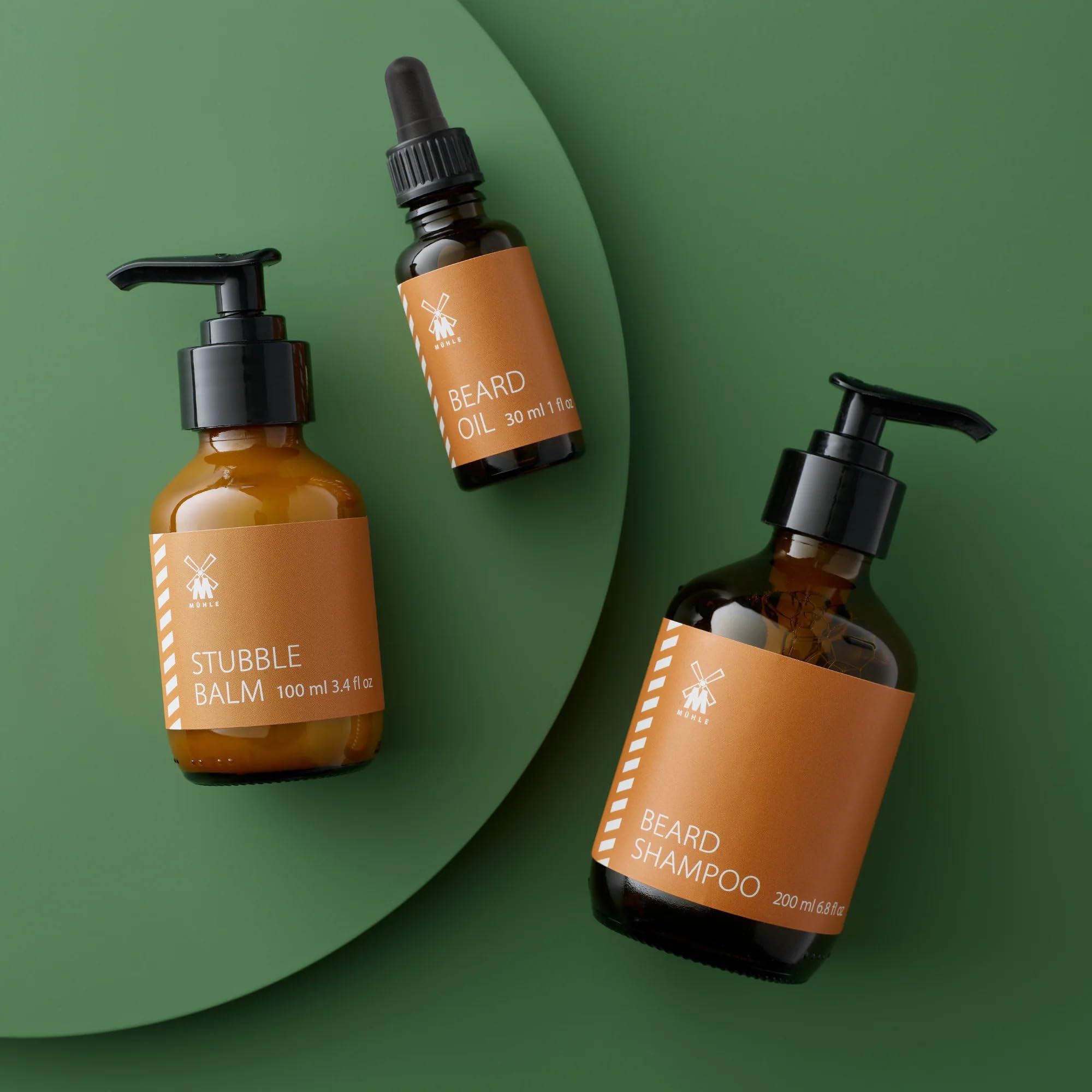 MÜHLE Beard Oil, 30ml | Fresh Bergamot & Cedarwood Fragrance | Natural Beard Care Conditioner & Moisturizer | Perfect for Everyday Use | Luxury Beard Oil for Men