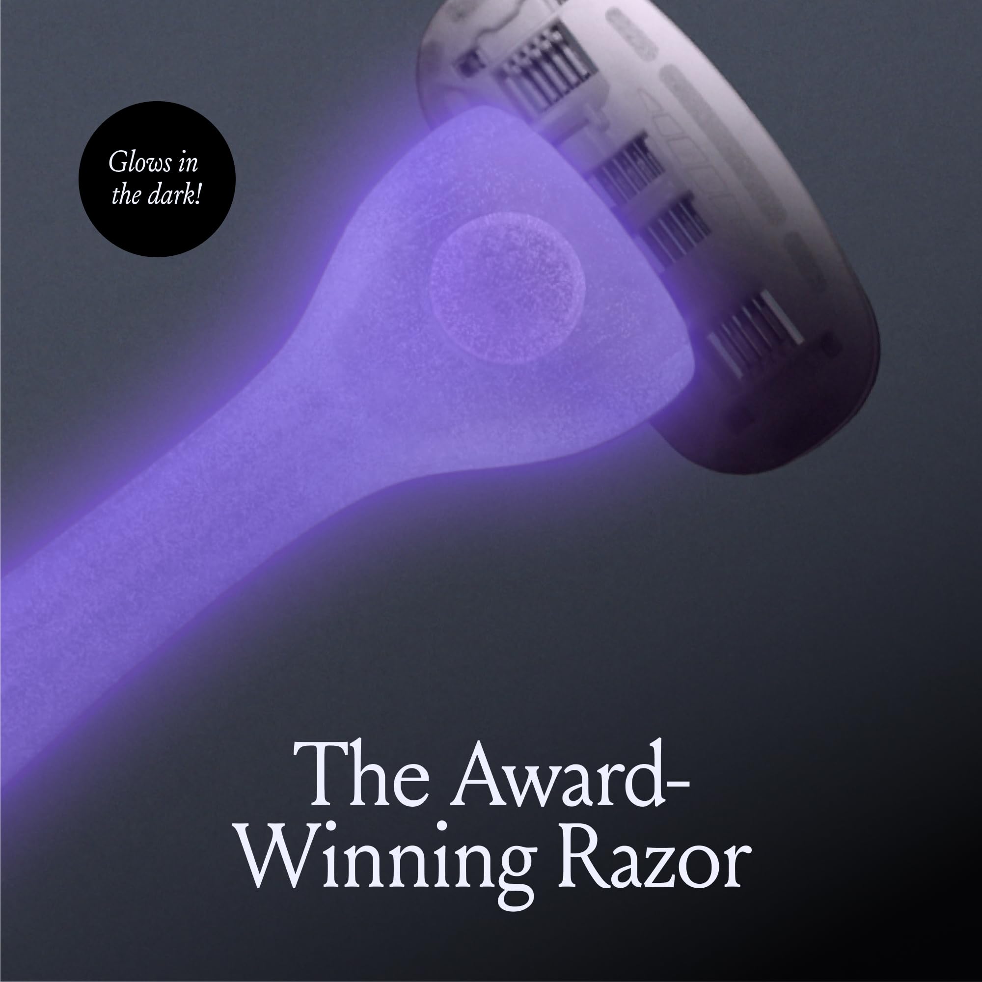Billie Razors for Women Shave Kit – Women’s Razor + 2 x 5-Blade Razor Refills + Magnetic Holder – Moonbeam