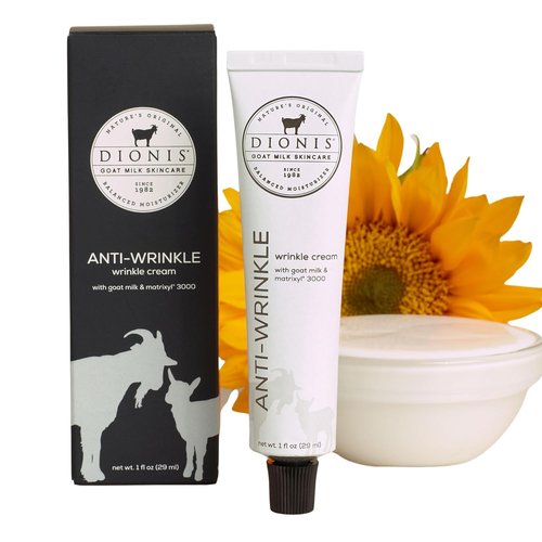 Dionis Goat Milk Skincare Anti-Wrinkle Cream - Reduce Fine Lines with Matrixyl 3000 | 1 fl oz
