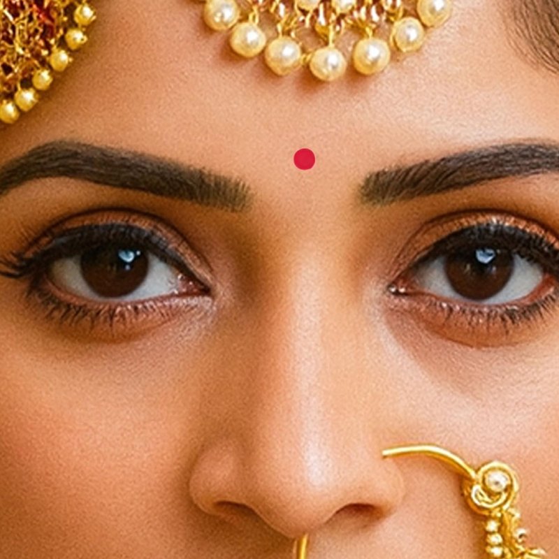 VAMA Fashions Plain Round Kumkum Forehead Indian Sticker Small Bindis Bindiya Spiral Bindi Book Mini Size for Women (948 - Small Bindi Booklet) Mini Sizes 4-6Mm Multicolour