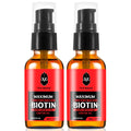 First Melody Beard Oil,Maximun Thickening Biotin, with Castor Oil and Argan & Jojoba Oils, Promotes Beard Growth, Styles, Strengthens & Softens Beards & Mustaches,1 Ounce*2