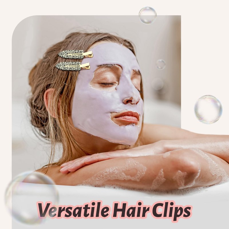 YIERSO 8 Pcs No bend Hair Clips No Crease Makeup Hair Clip Duckbill Clip No Dent Creaseless Alligator Hair Barrettes for Salon Hairstyle Women Girls Makeup Accessories Cellulose Acetate (PinkWhite)