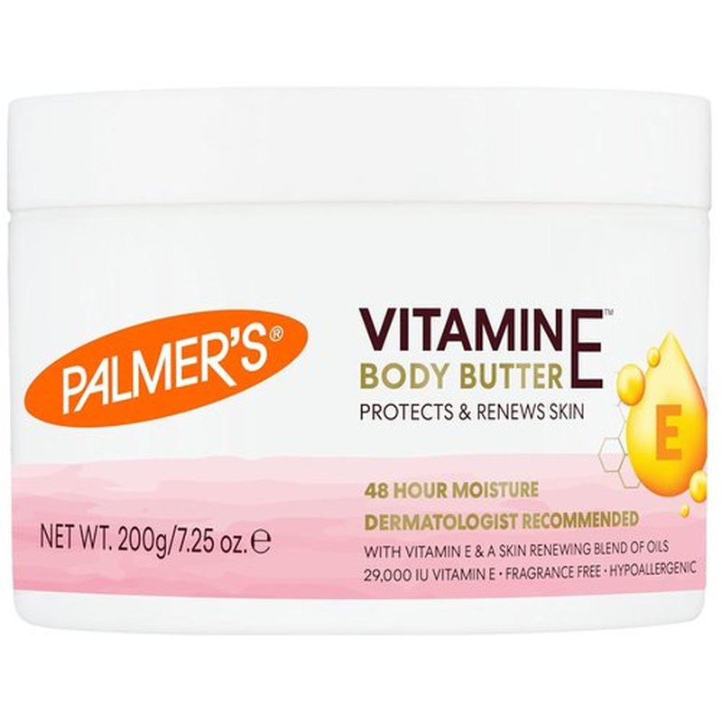 Palmer's Natural Vitamin E Body Butter - Deeply Moisturizing Formula | 7.25 Ounce
