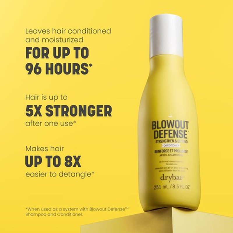 Drybar Blowout Defense Conditioner - Strengthens & Hydrates for Long-Lasting, Lightweight Blowouts