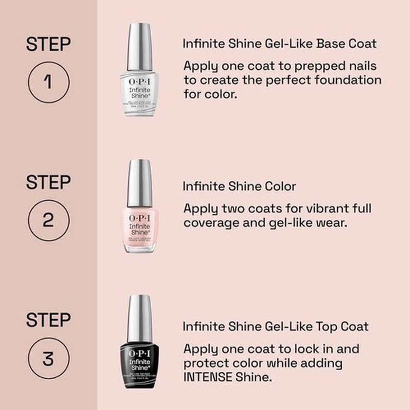 OPI Infinite Shine Nail Polish | Long-Lasting Winter Shades in Semi-Sheer, Opaque & Shimmer | Good Enough to Treat Collection