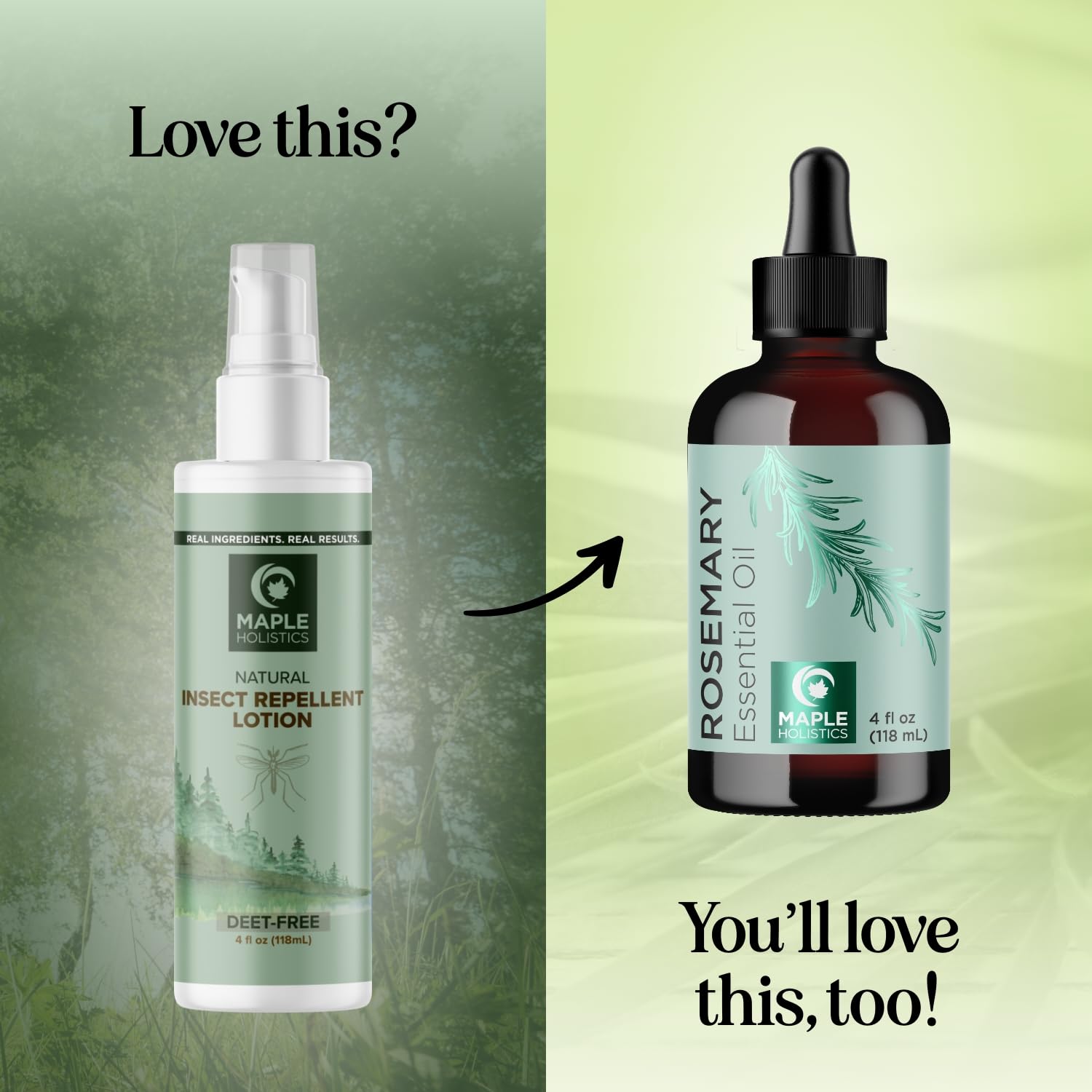 Bug Repellent Lotion for Adults & Kids - DEET Free Insect Repellent Lotion for Ticks & Mosquitoes - Made with Citronella & Lemongrass - Dermatologist Tested - Light Scent Vegan & Cruelty Free (4oz)