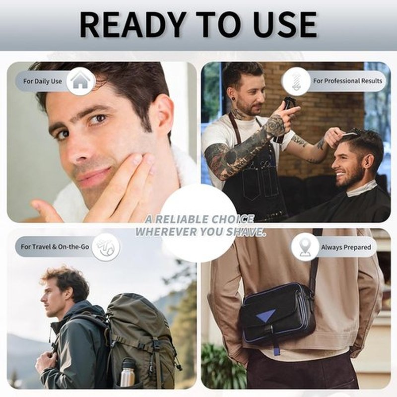 BaBylissPRO Shaver Replacement Foil & Cutter - Compatible UVFoil in Black for Precision Shaving