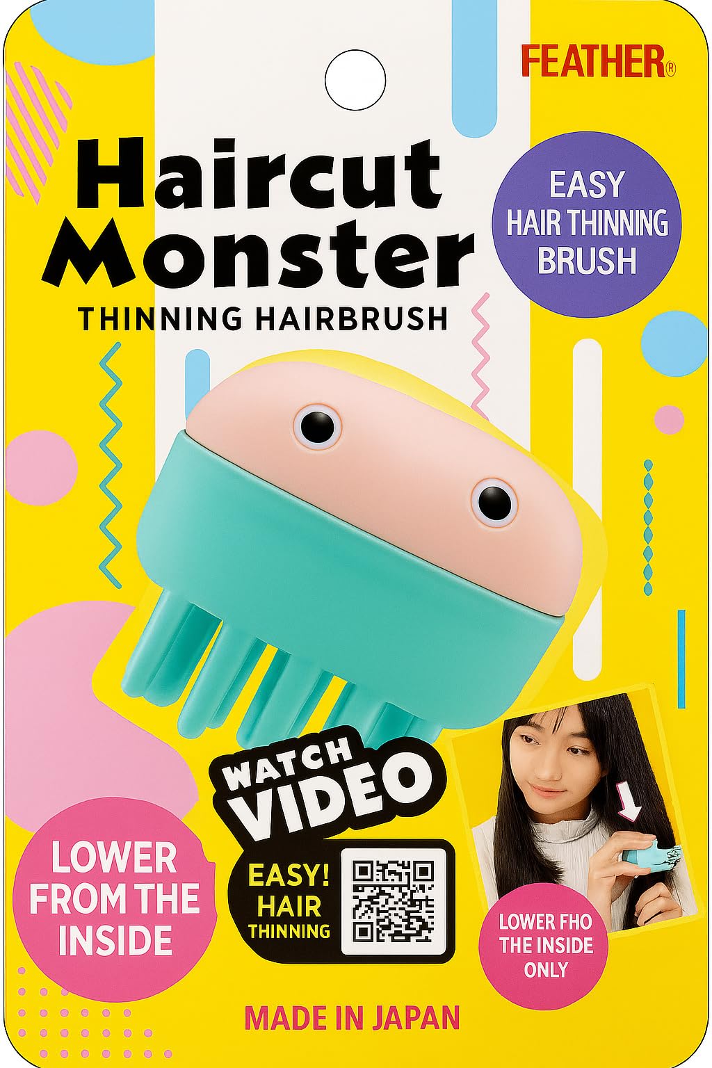 Haircut Monster Easy Hair Cutting Brush, 1 Piece