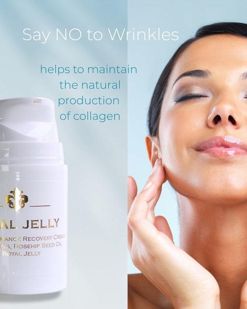 Fleur De Lis Naturals Face Cream Anti Aging Royal Jelly - Natural & Organic Ingredients, Face Moisturizer for Dry Skin, Anti Aging Cream for Face, Anti Wrinkle Cream for Women & Men – 1.7 oz