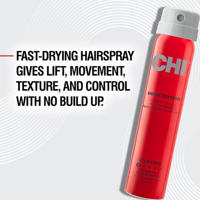 CHI Infra Ultimate Styling Gift Kit, 2 Oz Silk Infusion, 2 Oz 44 Iron Guard & 2.26 Oz Texture Hair Spray, Sulfate, Paraben, & Cruelty-Free (3 Items)