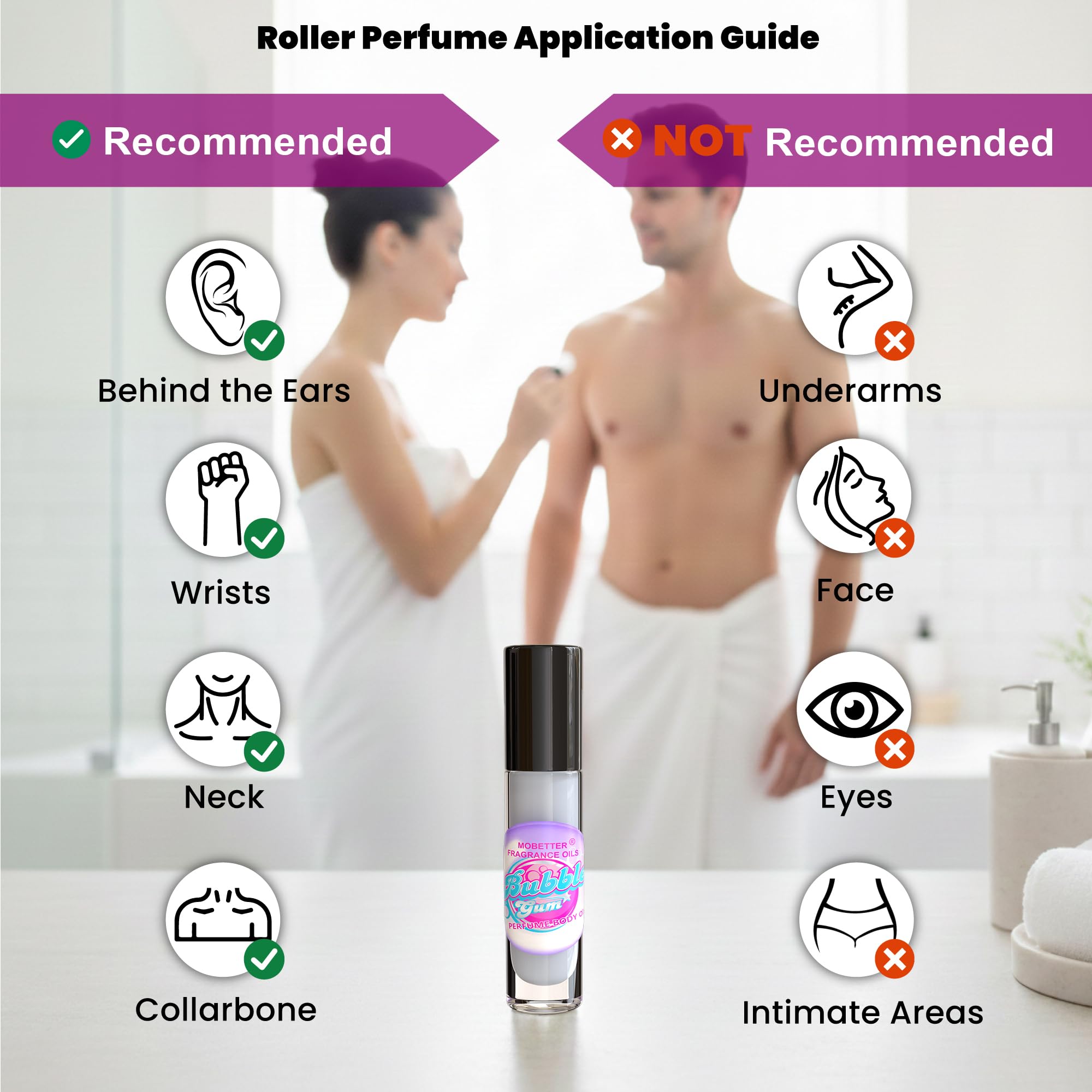 MOBETTER FRAGRANCE OILS' Bubble Gum Perfume Body Oil