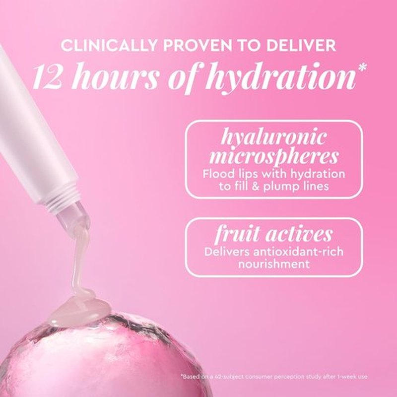Glow Recipe Glass Balm Lip Treatment - 12Hr Hydrating Moisturizer with Hyaluronic Acid | Clear Tint, Ice Bingsoo (15 ml)