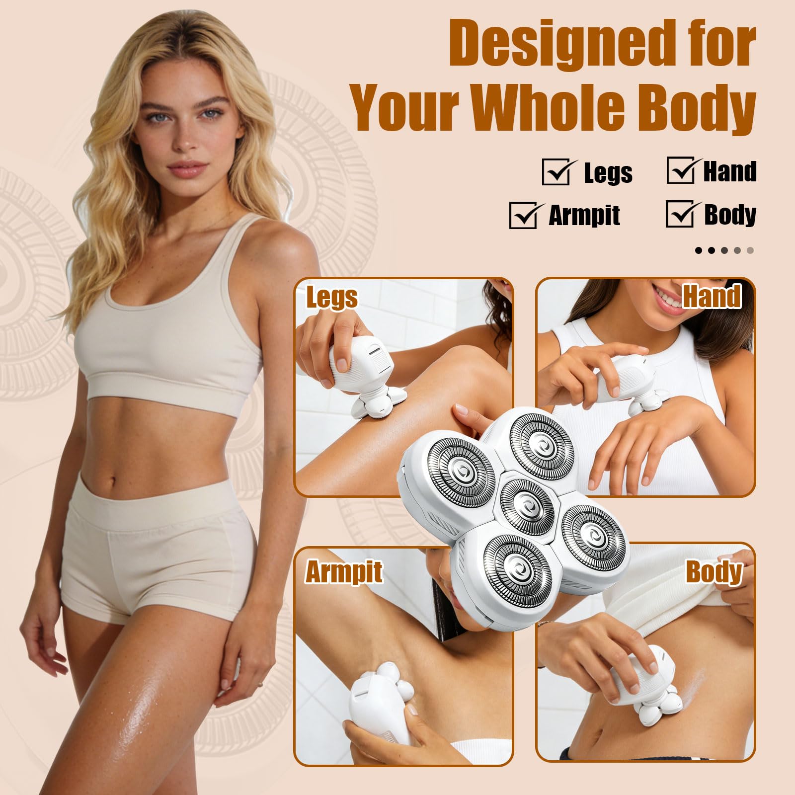 Head Shaver For Freebird FlexSeries Replacement Blade Refills for Women