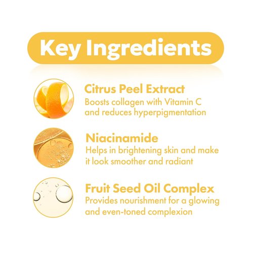 FRUDIA Citrus Brightening Serum - 74% Jeju Tangerine Peel Extract & Vitamin C | 1.76 Oz Korean Facial Serum for Dark Spots