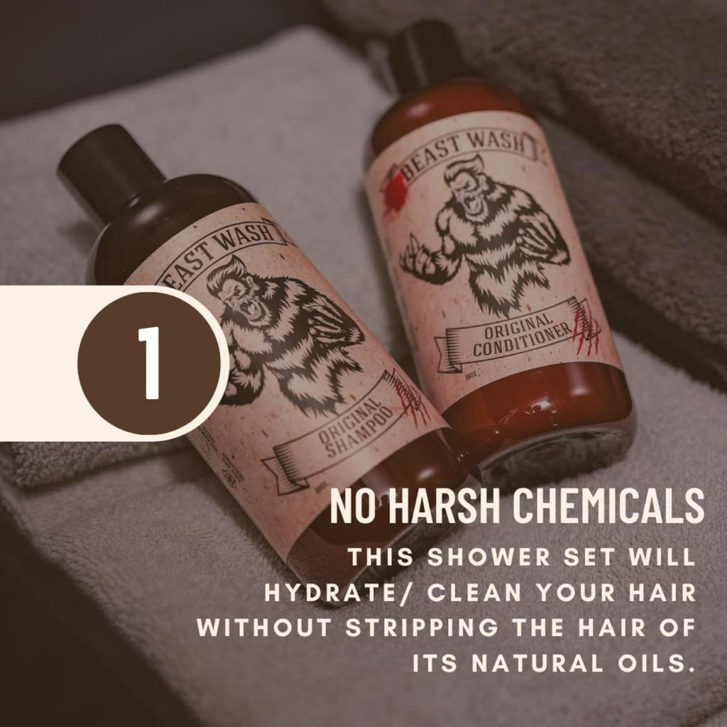 Johnny Slicks Body Wash, Supports Clean & Hydrated Skin, with Activated Charcoal, Organic Oils and Exfoliants, Rugged Scent, 16 Oz