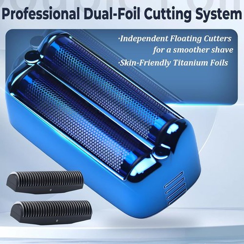 BaBylissPRO Replacement Shaver Foil & Cutter Heads - Double Foil for FXONE BlackFX Shaver | 2-Pack